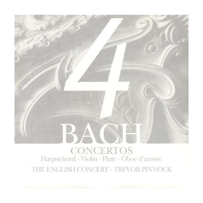 Johann Sebastian Bach : The English Concert · Trevor Pinnock - Concertos: Harpsichord · Violin · Flute · Oboe D'amore