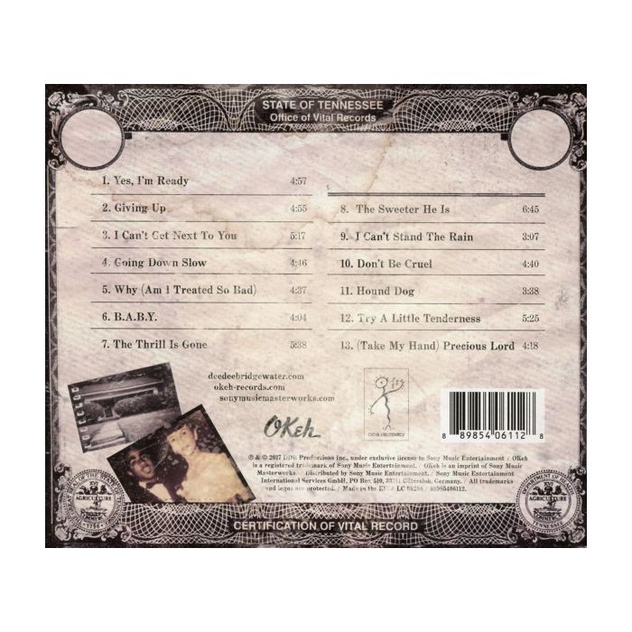 Dee Dee Bridgewater - Memphis... Yes, I'm Ready