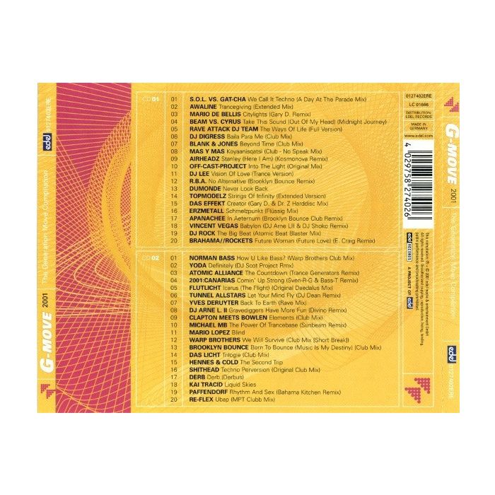 Various - G-Move 2001
