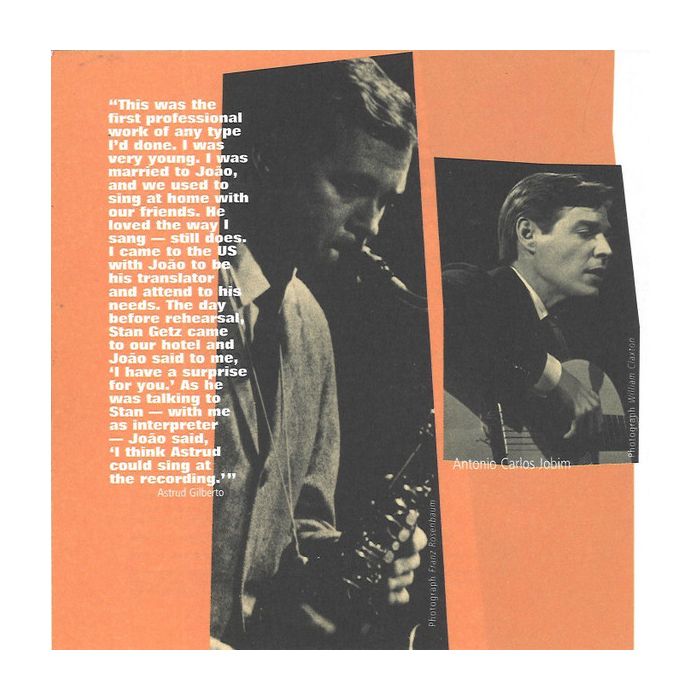 Stan Getz / João Gilberto Featuring Antonio Carlos Jobim - Getz / Gilberto