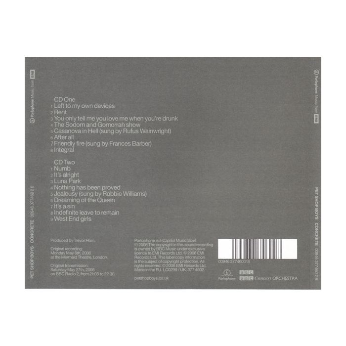 Pet Shop Boys - Concrete