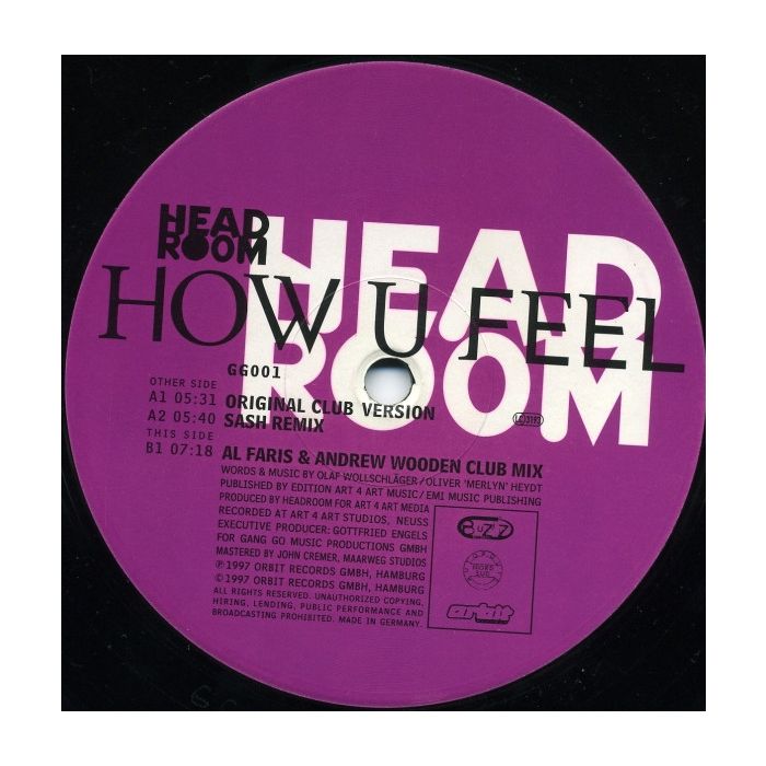 Head Room - How U Feel