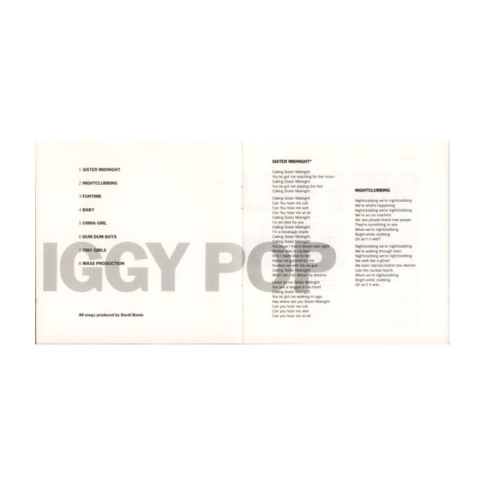Iggy Pop - The Idiot