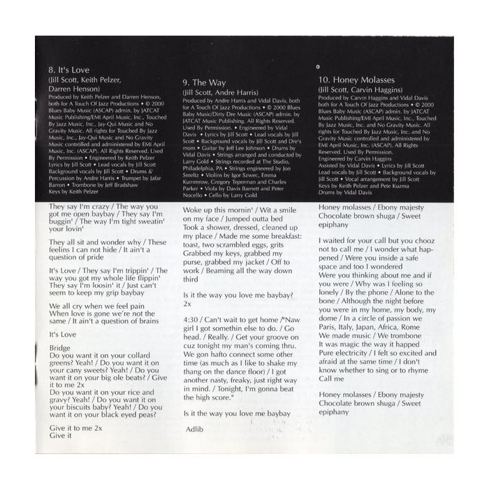 Jill Scott - Who Is Jill Scott? (Words And Sounds Vol. 1)