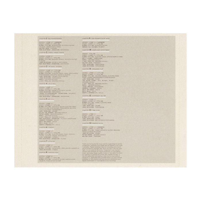 Lykke Li - Youth Novels