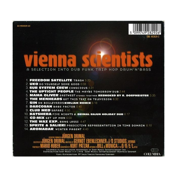Various - Vienna Scientists — A Selection Into Dub Funk Trip Hop Drum’n’Bass
