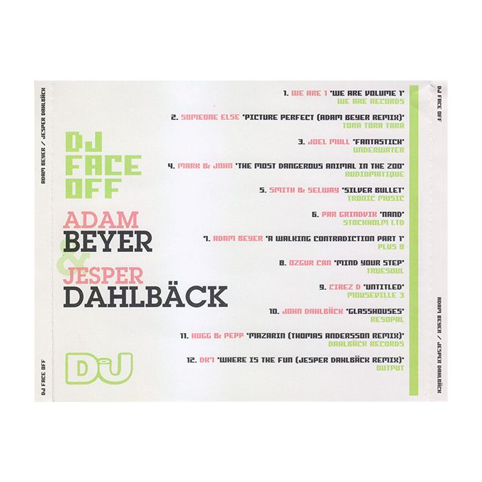 Adam Beyer & Jesper Dahlbäck - DJ Face Off