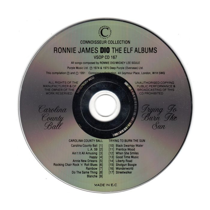 Ronnie James Dio - The Elf Albums