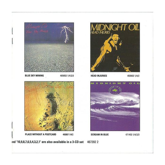 Midnight Oil - Earth And Sun And Moon