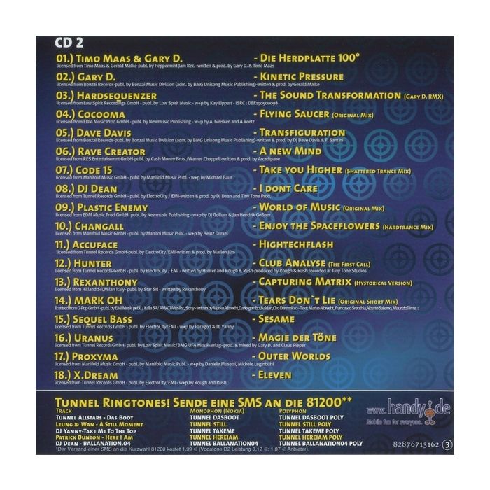 Various - Best Of Tunnel 1993 - 1996