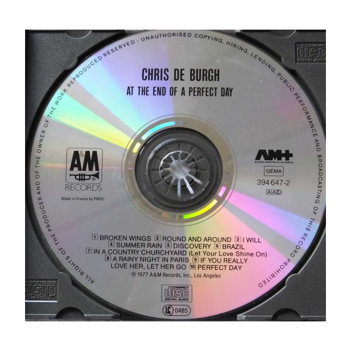 Chris de Burgh - At The End Of A Perfect Day