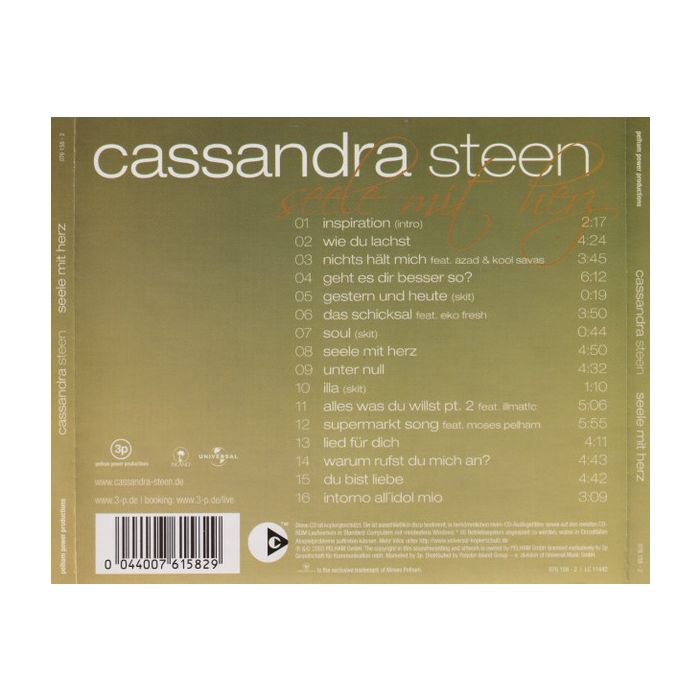 Cassandra Steen - Seele Mit Herz
