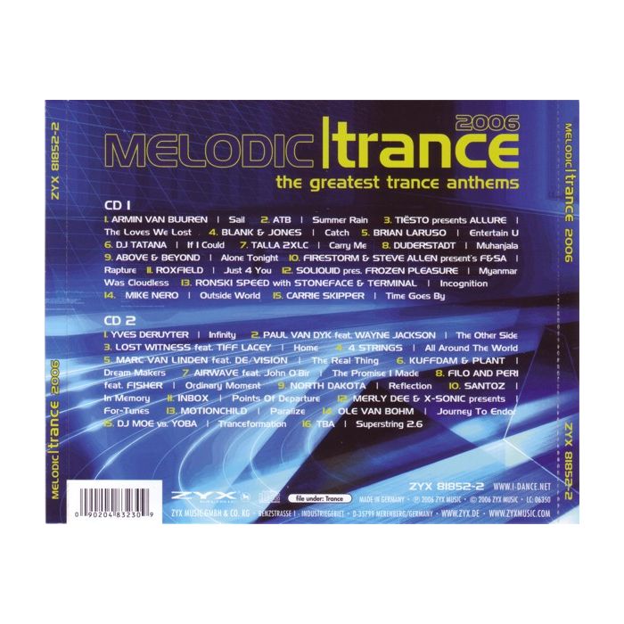 Various - Melodic Trance 2006 (The Greatest Trance Anthems)
