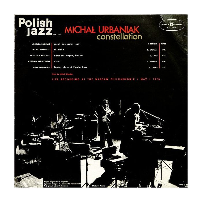 Michał Urbaniak Constellation - In Concert