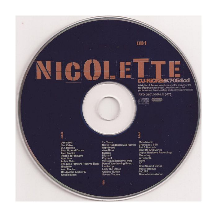 Nicolette - DJ-Kicks