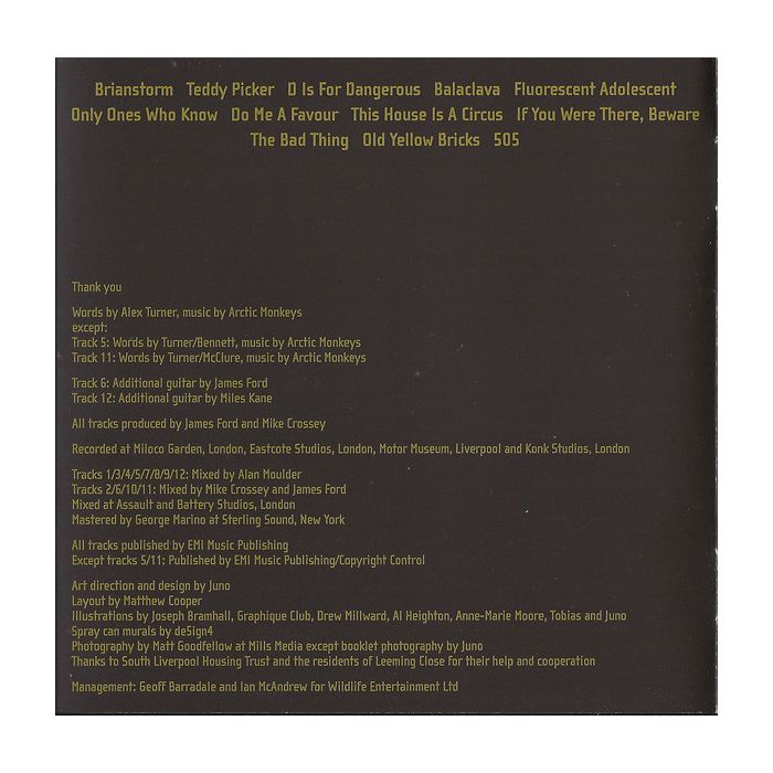 Arctic Monkeys - Favourite Worst Nightmare