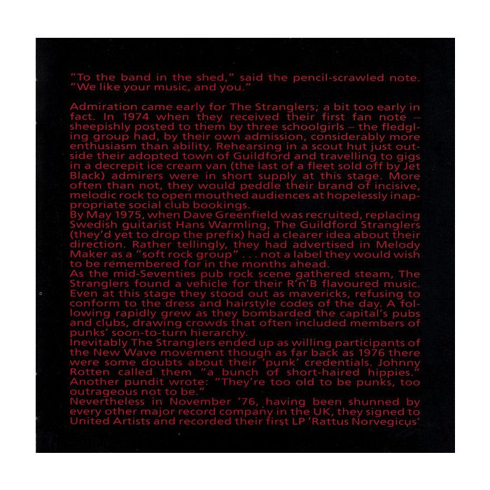 The Stranglers - Greatest Hits 1977-1990