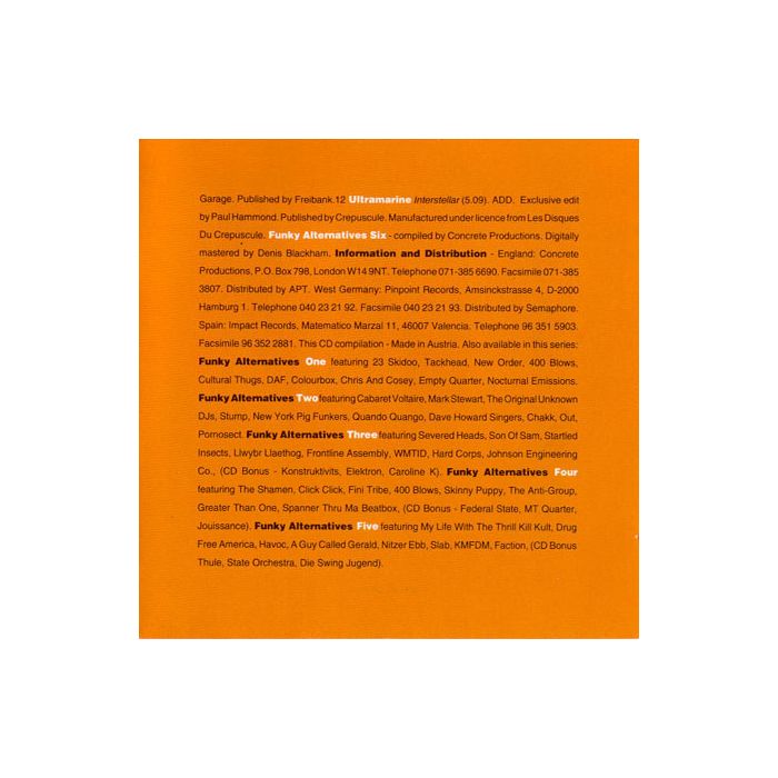 Various - Funky Alternatives Six