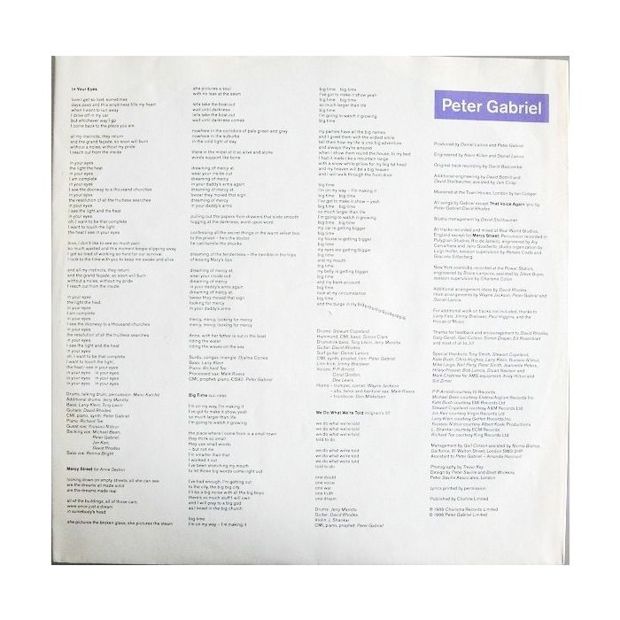 Peter Gabriel - So