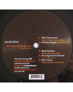 Sascha Dive - The Basic Collective EP (Part 3 Of 3)