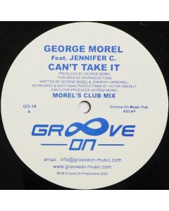 George Morel Feat. Jennifer Carbonell - Can't Take It