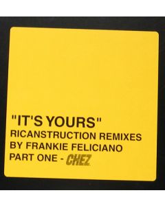 Jon Cutler Feat. E-Man - It's Yours (Frankie Feliciano Remixes Pt. 1)