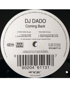 DJ Dado - Coming Back