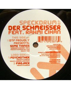 Der Schmeisser Feat. Rahmi Cihan - Speckdrum EP