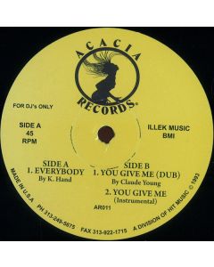 Kelli Hand / Claude Young - Everybody / You Give Me