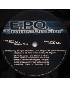 E.P.O. - Drums On Fire