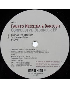 Fausto Messina & Dariush - Compulsive Disorder EP