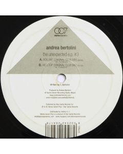 Andrea Bertolini - The Unexpected EP #3