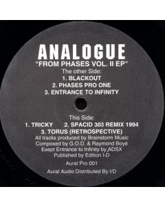 Analogue  - From Phases Vol. II EP