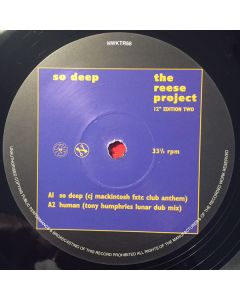 The Reese Project - So Deep (12" Edition Two)