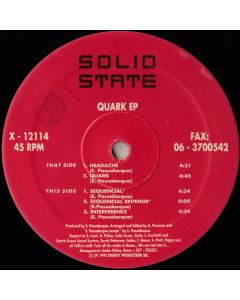 Solid State  - Quark EP
