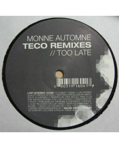 Monne Automne - Teco Remixes / Too Late