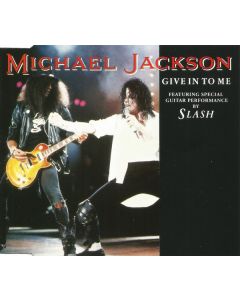 Michael Jackson Featuring Special Guitar Performance By Slash  - Give In To Me