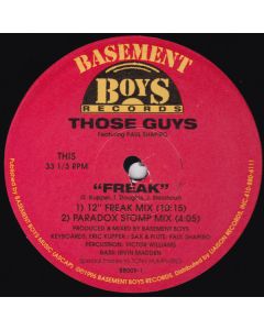 Those Guys Featuring Paul Shapiro - Freak