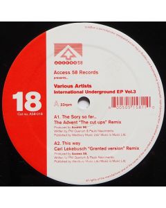 Various - International Underground EP Vol. 3