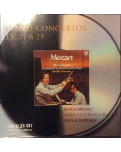 Wolfgang Amadeus Mozart - Alfred Brendel , The Academy Of St. Martin-in-the-Fields , Sir Neville Marriner - Piano Concertos 15, 21 & 23