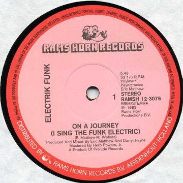 Elektrik Funk - On A Journey (I Sing The Funk Electric)