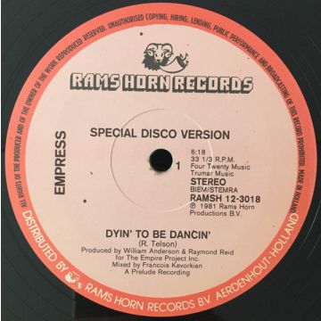 Empress - Dyin' To Be Dancin'