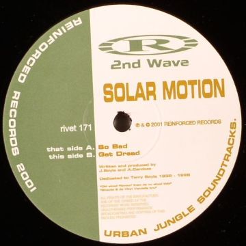 Solar Motion - So Bad / Get Dread