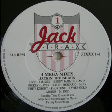 Various - Jack Trax - Mega Mix