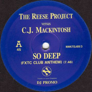 The Reese Project Versus CJ Mackintosh - So Deep