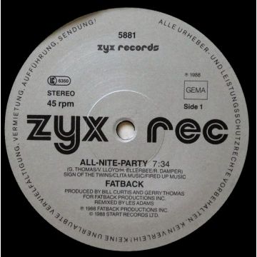 The Fatback Band - All-Nite Party