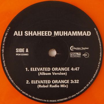 Ali Shaheed Muhammad - Elevated Orange / Lord Can I Have This Mercy