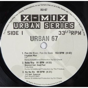 Various - X-Mix Urban Series 67