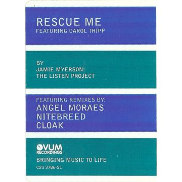 Jamie Myerson - Rescue Me