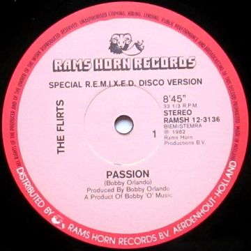 The Flirts - Passion (Special R.E.M.I.X.E.D. Disco Version)